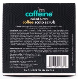 MCaffeine Naked Raw Coffee Scalp Scrub 250 Gm