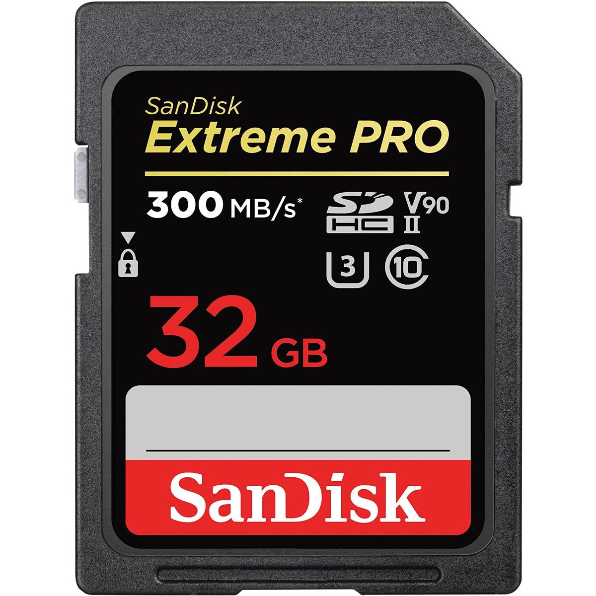Sandisk Extreme PRO SD UHS-II Card 300 MBPS 32GB