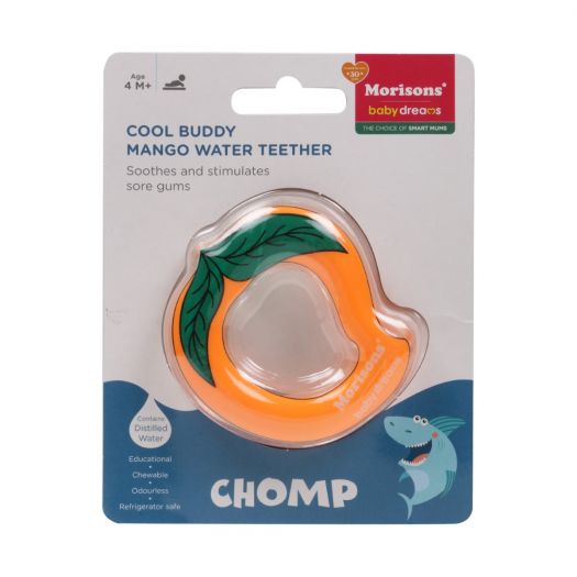 J L Morison Cool Buddy Toy Teether - Mango