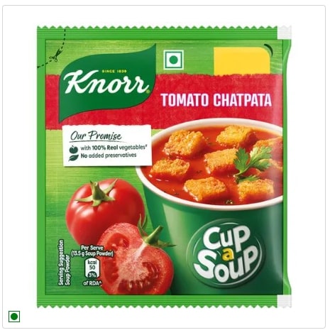 Knorr Tomato Chatpata Cup a Soup 13.5g