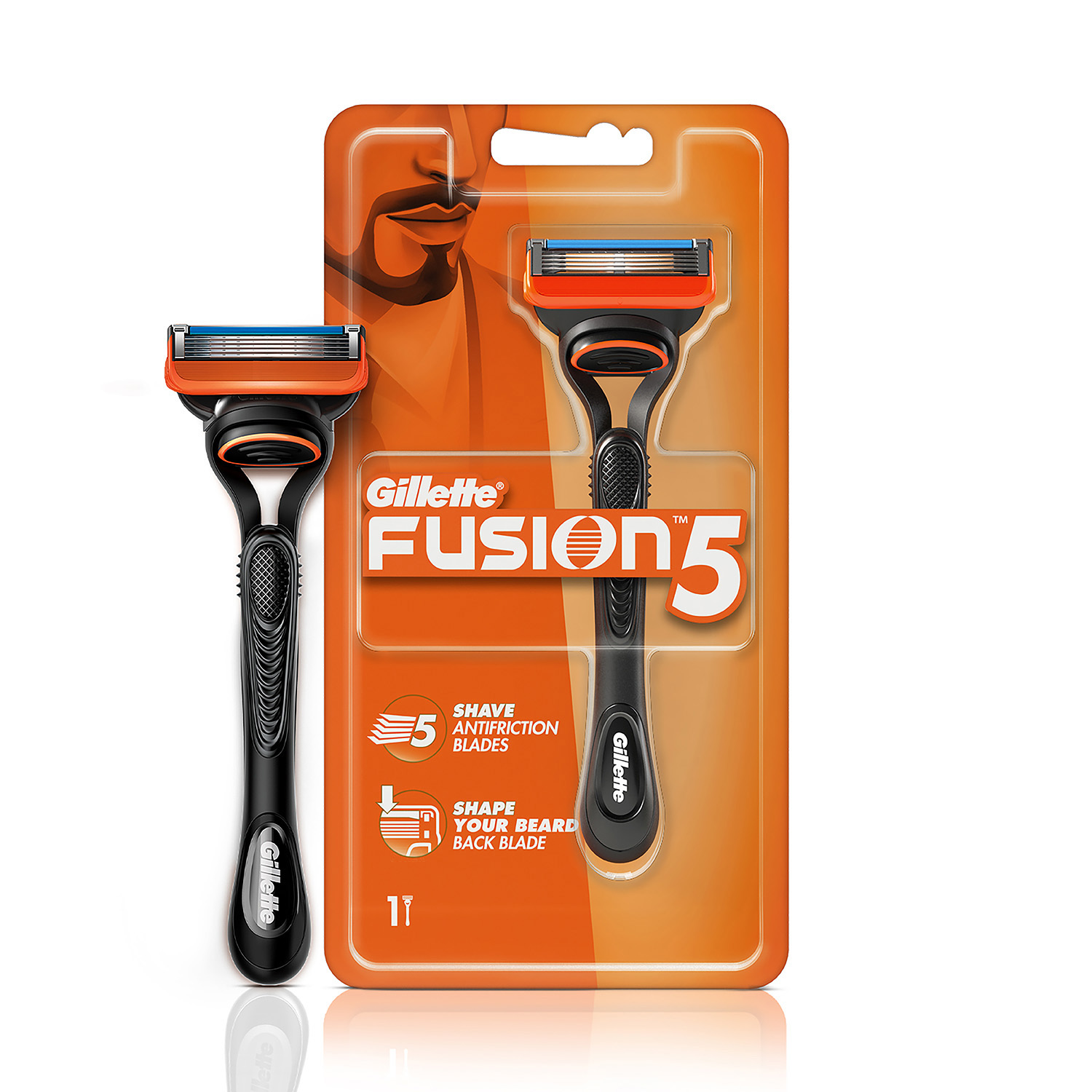 Gillette Fusion Shaving Razor - 1 Pc