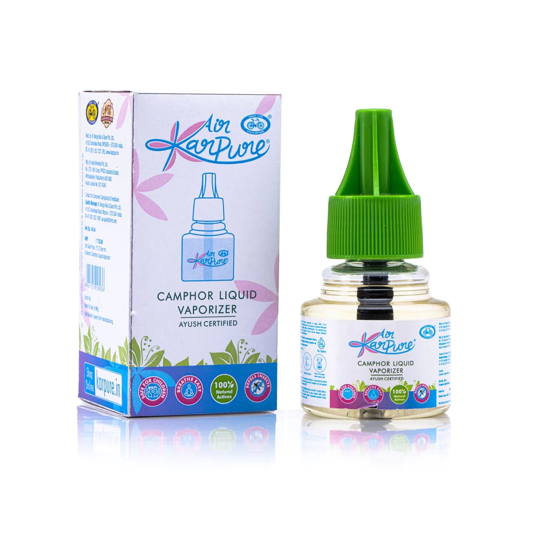Cycle Karpure Camphor Mosquito Repellent Liquid Vaporizer - Refill Pack