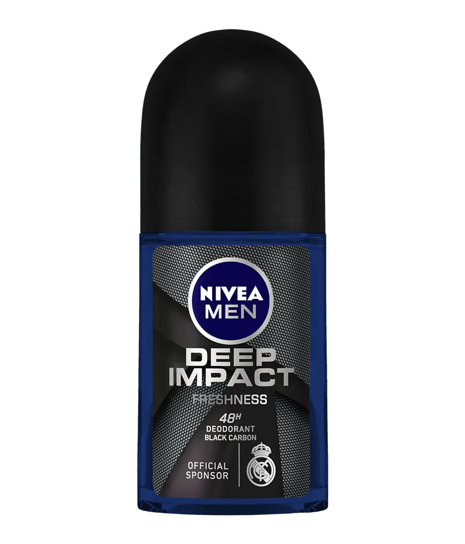 NIVEA Deodorant Roll On - Deep Impact Freshness, 48 h Anti-Perspirant Freshness
