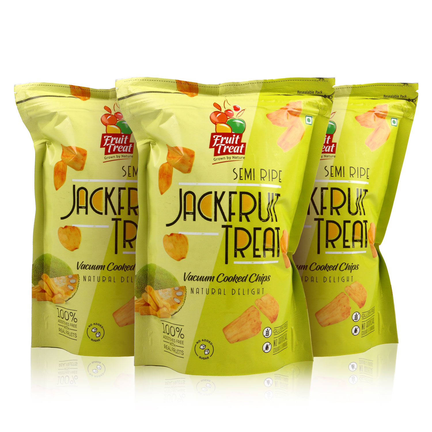 Vacuum Fried Jackfruit Treat Combo pack of 3