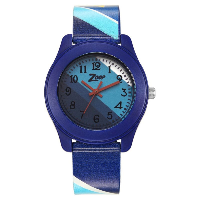 Zoop By Titan Outdoor life Blue Dial Plastic Strap for Kids