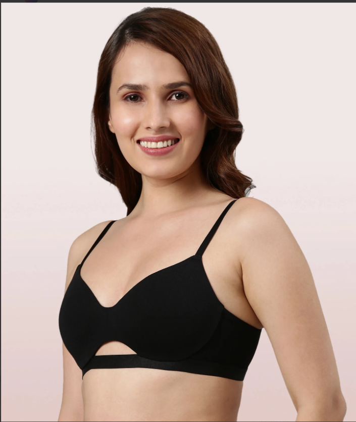 Full Coverage Non-Padded Wirefree Comfort Cami Detachable Bra