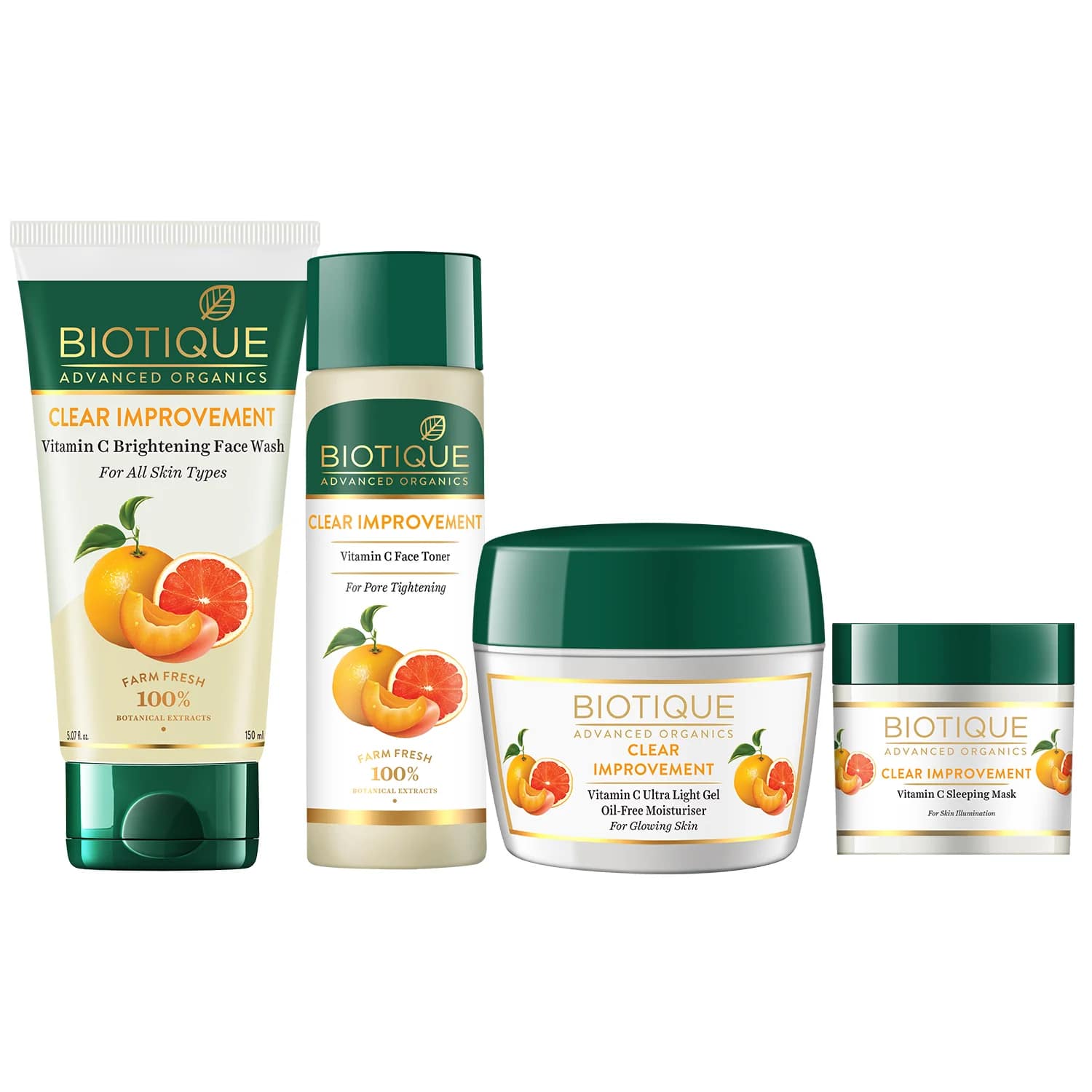 Biotique Vitamin C Radiance Skincare Combo