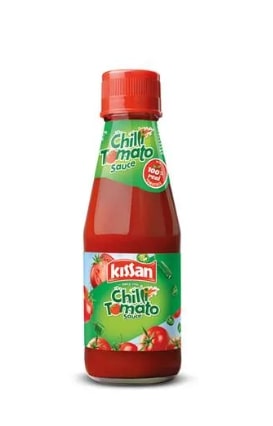 Kissan Chilli Tomato Sauce - Spicy and Tasty