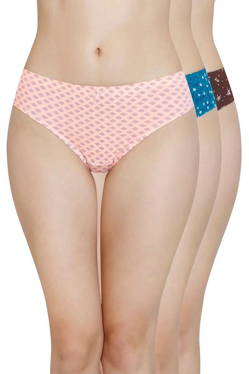 Amante  Inner Elastic Waistband Bikini Panty (Pack of 3)-B058