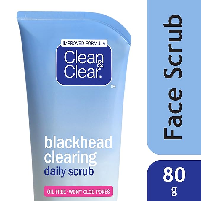 Clean & Clear Black Head Scrub, 80gm