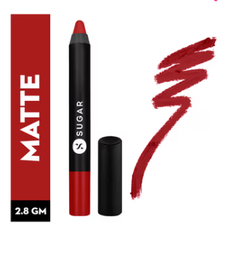 Sugar Matte As Hell Crayon Lipstick - 01 Scarlett O'Hara