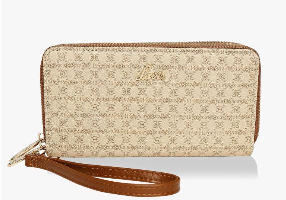 Lavie Women's Mono Savy Dual Zip Wallet