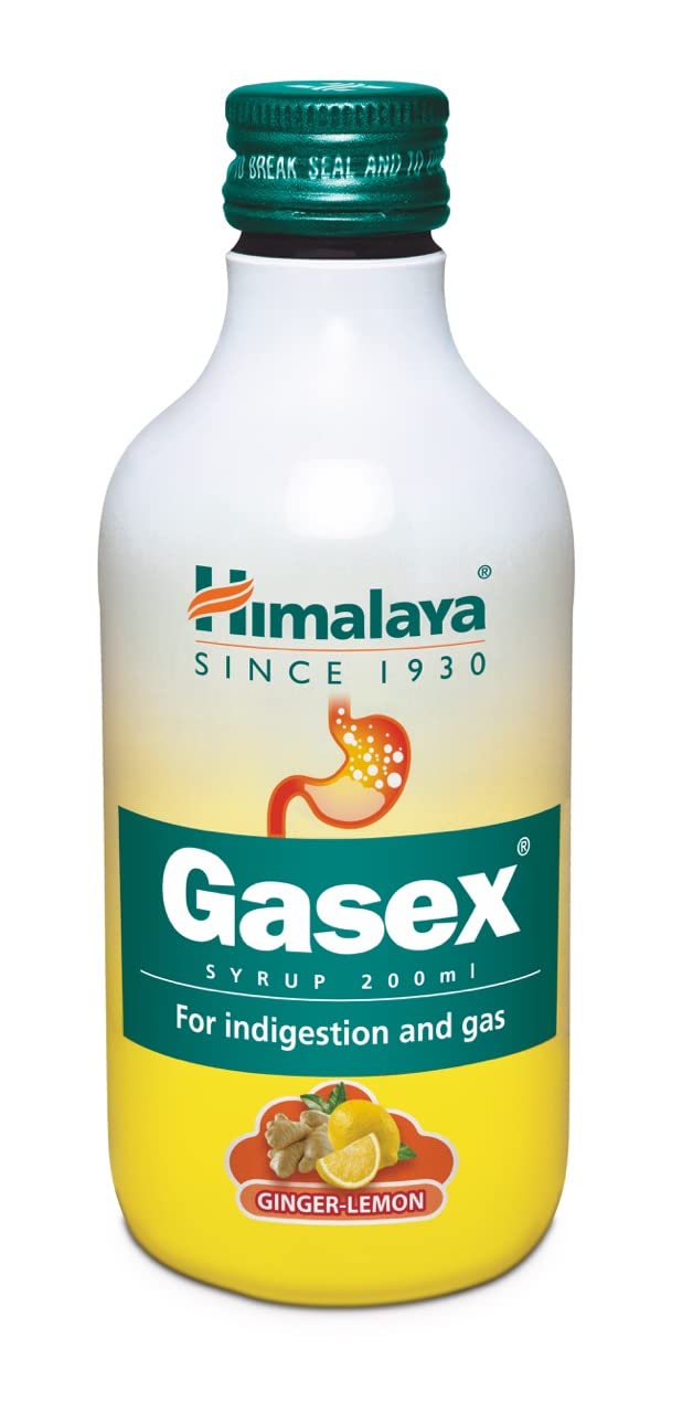 GASEX SYRUP GINGER LEMON FLAVOUR 200ml