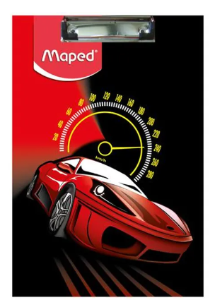 Maped Clipboard - Cars, Exam Writing Board, 1 pc