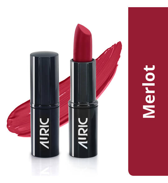 Auric MoistureLock Lipstick, Merlot - 4 g