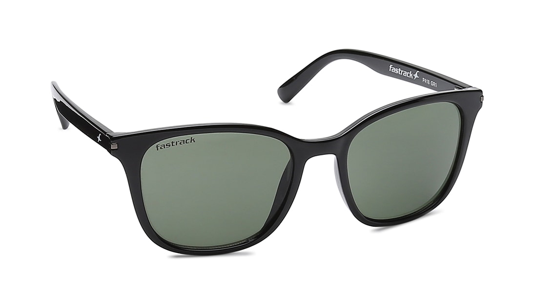 Fastrack Black Square Men Sunglasses P418GR1V
