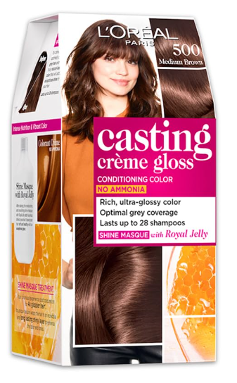 Loreal Casting Crème Gloss Regular 500 Medium Brown