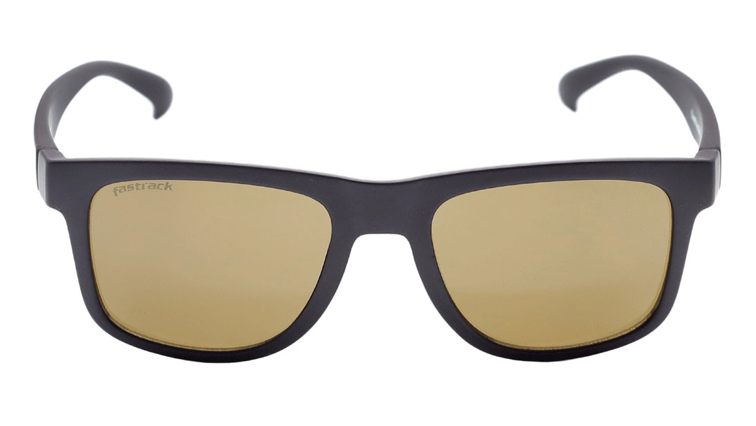 FASTRACK Brown Wayfarer Men Sunglasses (P424BR2|53)