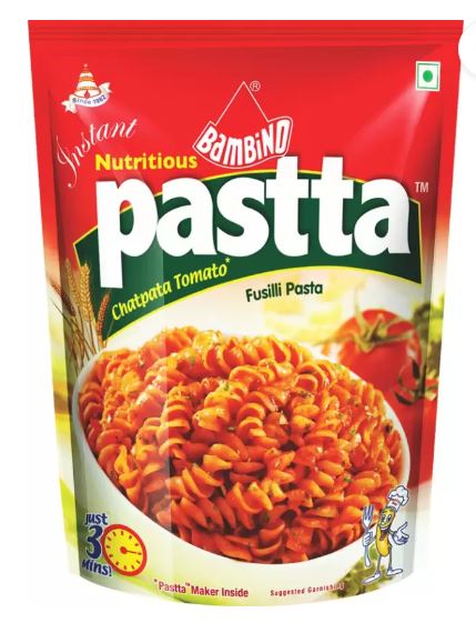 Bambino Chatpata Tomato Fusilli Pasta 65g Pasta  (65 g)