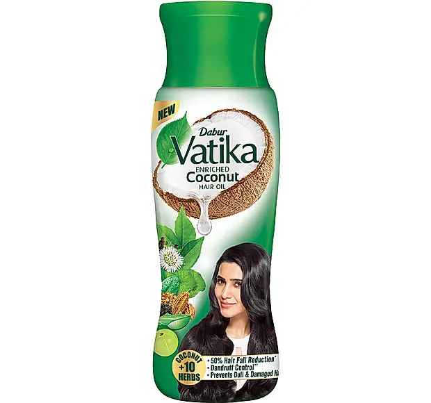 Dabur Vatika Enriched Coconut Hair Oil with Hibiscus - 300ml