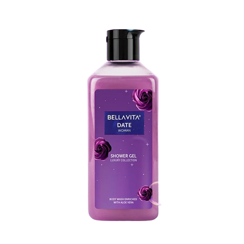 Bella Vita Luxury KLUB Man and Date Woman Body Wash Refreshing Shower Gel for Deep Cleansing, Hydrating & Moisturising Skin with Aloe Vera, 250ml