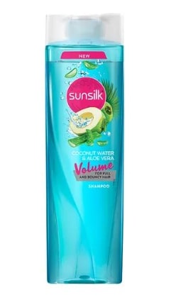Sunsilk Volume Hair Shampoo - Coconut Water & Aloe Vera, For Full & Bouncy Hair