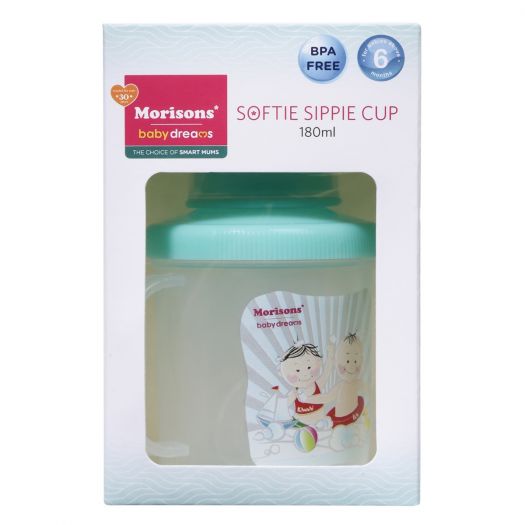 J L Morison Softie Sippie Feeding Cup - Green