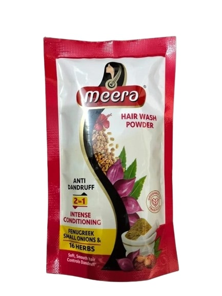 Meera Herbal Hair Washing Powder  advaced 2 in 1 40gm