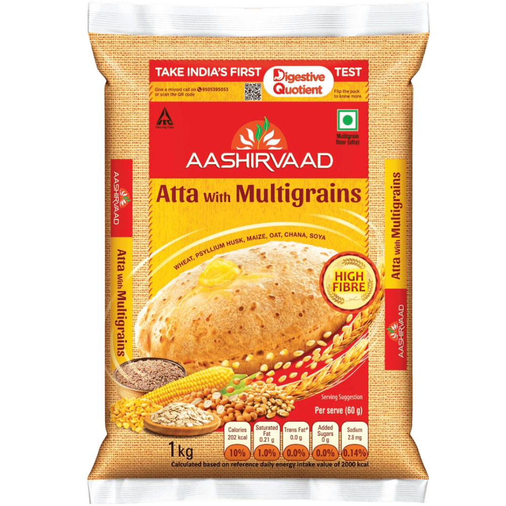 Aashirvaad Atta with Multigrains 1kg