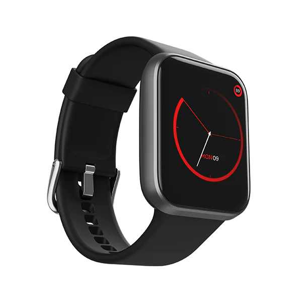 BoAt Xtend Talk - Premium Design Black Bluetooth Calling Smartwatch