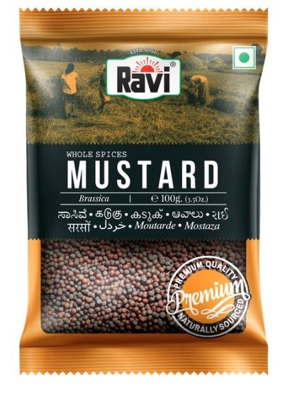 Ravi Small Mustard Seeds 100gm