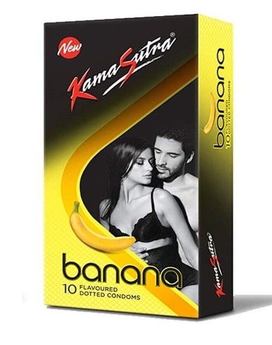 KamaSutra Banana Flavoured Condoms for Men