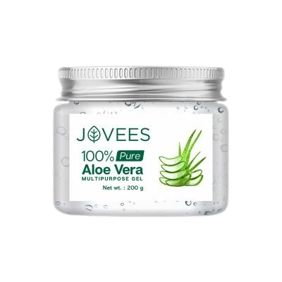 Jovees 100% Pure Aloe Vera Multipurpose Gel | For Face , Skin & Hair 200g