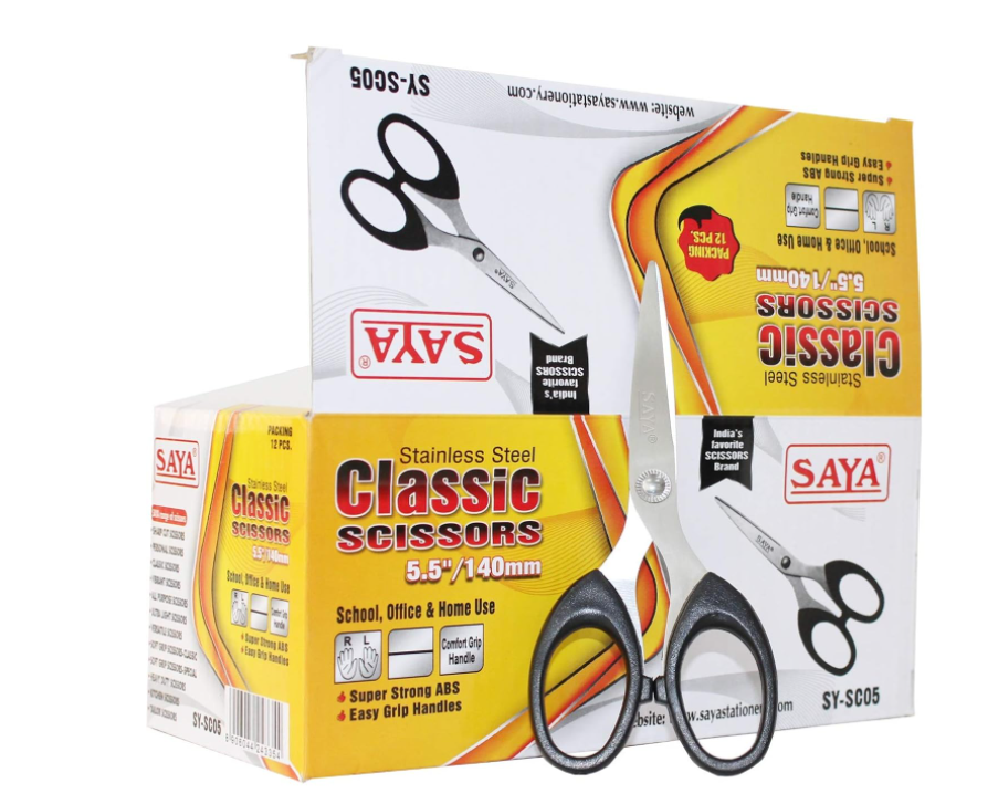 Saya Classic Scissor - Stainless Steel Blade, 1 pc