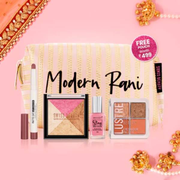 MODERN RANI MAKEUP KIT WITH FREE POUCH (WORTH RS 499)