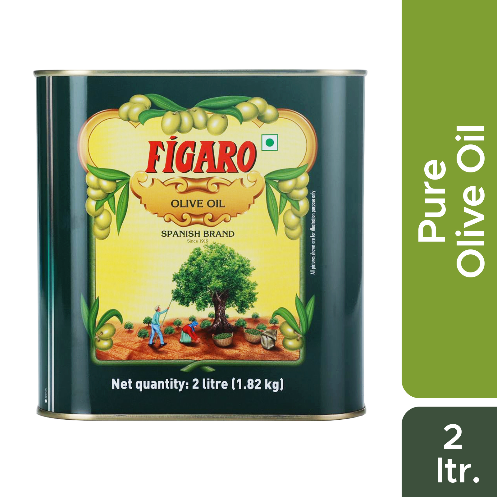 Figaro Pure Olive Oil – 2L Tin PRODUCT ID: 2381