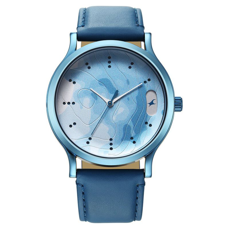 Fastrack Urban Camo Blue Dial Watch for Guys