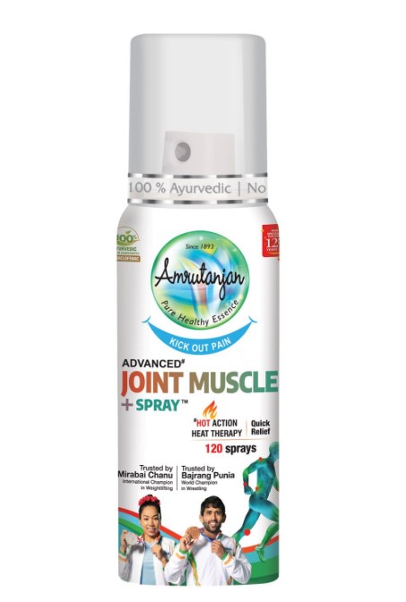 Amrutanjan Advanced Joint Muscle + Spray 30gm