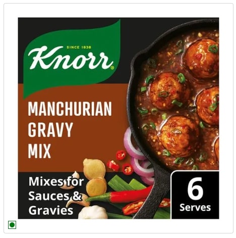 Knorr Chinese Manchurian Gravy Mix – Adds Flavour, 55 g
