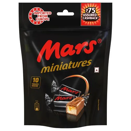Mars Mars Caramel Miniatures Chocolate Pack, 100 g Pouch