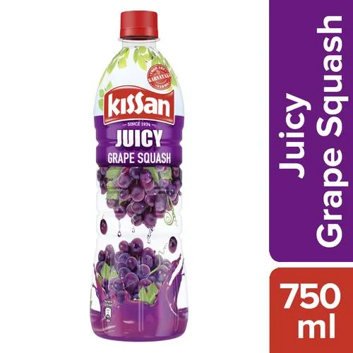 Kissan Juicy Grape Squash 750ml