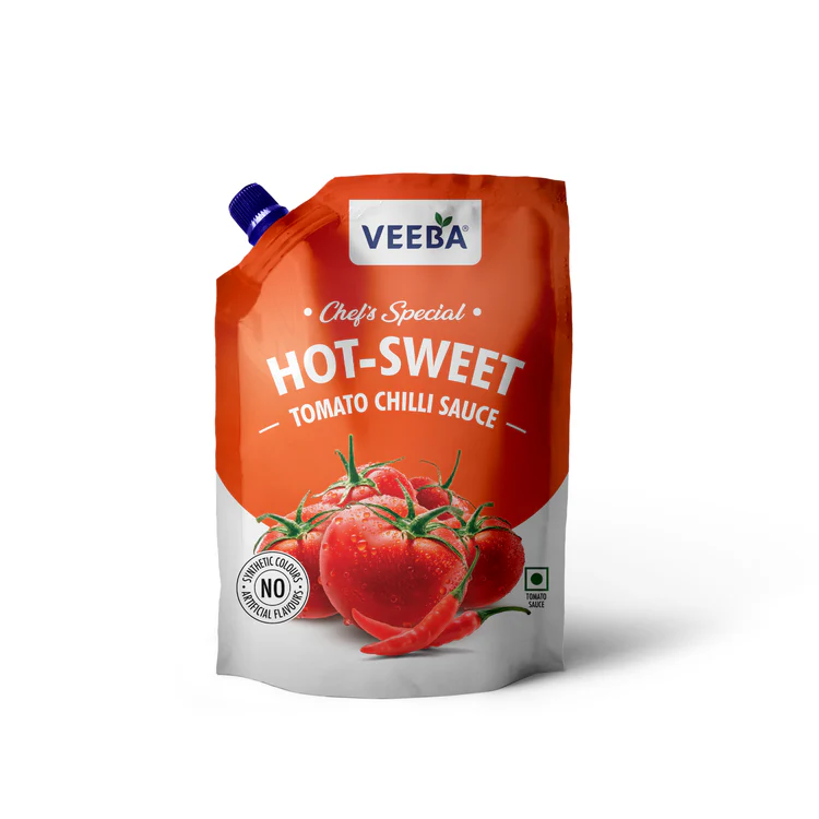 VEEBA CHEF'S SPECIAL HOT-SWEET TOMATO CHILLI SAUCE (450G)
