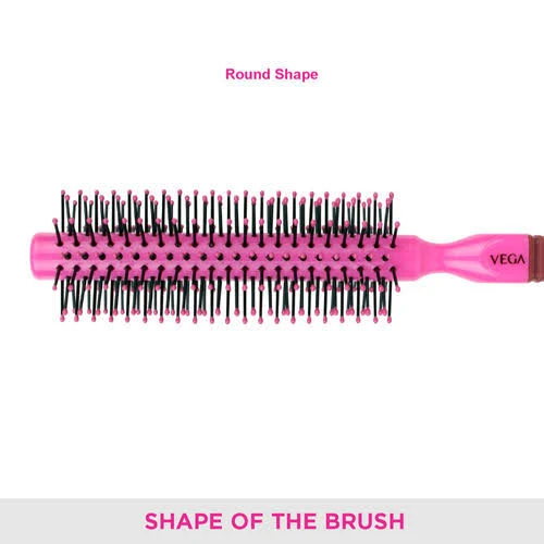 Vega Round And Roll Hair Bristle Brush