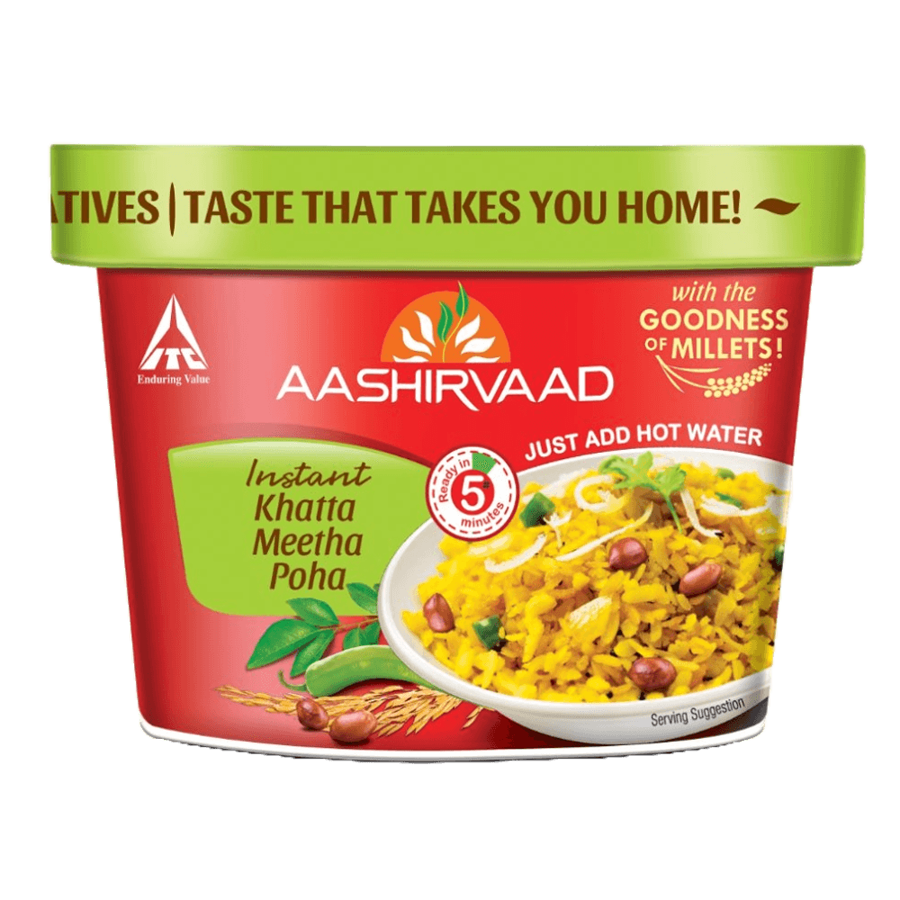 Aashirvaad Instant Veggie Poha 80g