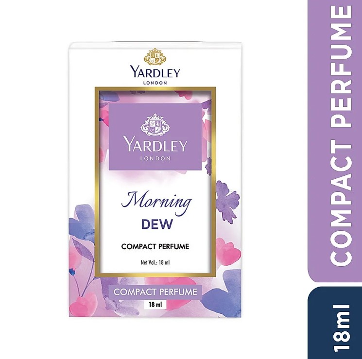 Yardley London Morning Dew Compact Perfume, 18ml