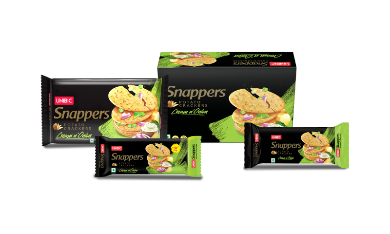 UNIBIC Snappers, Assorted Pack | Potato Crackers