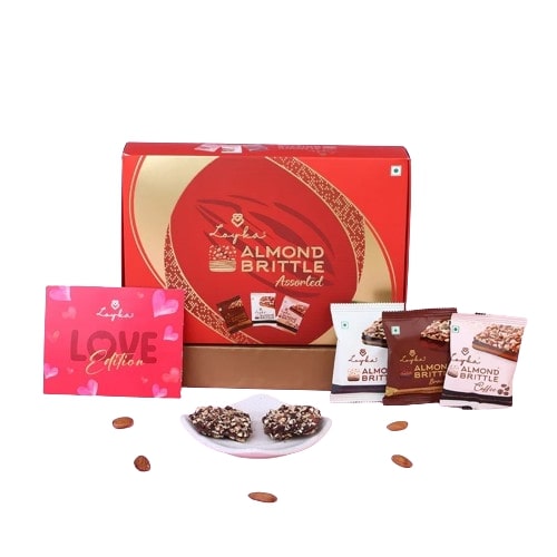 Loyka Regal Red Assorted Almond Brittles (16 Pcs) Love EditionBox