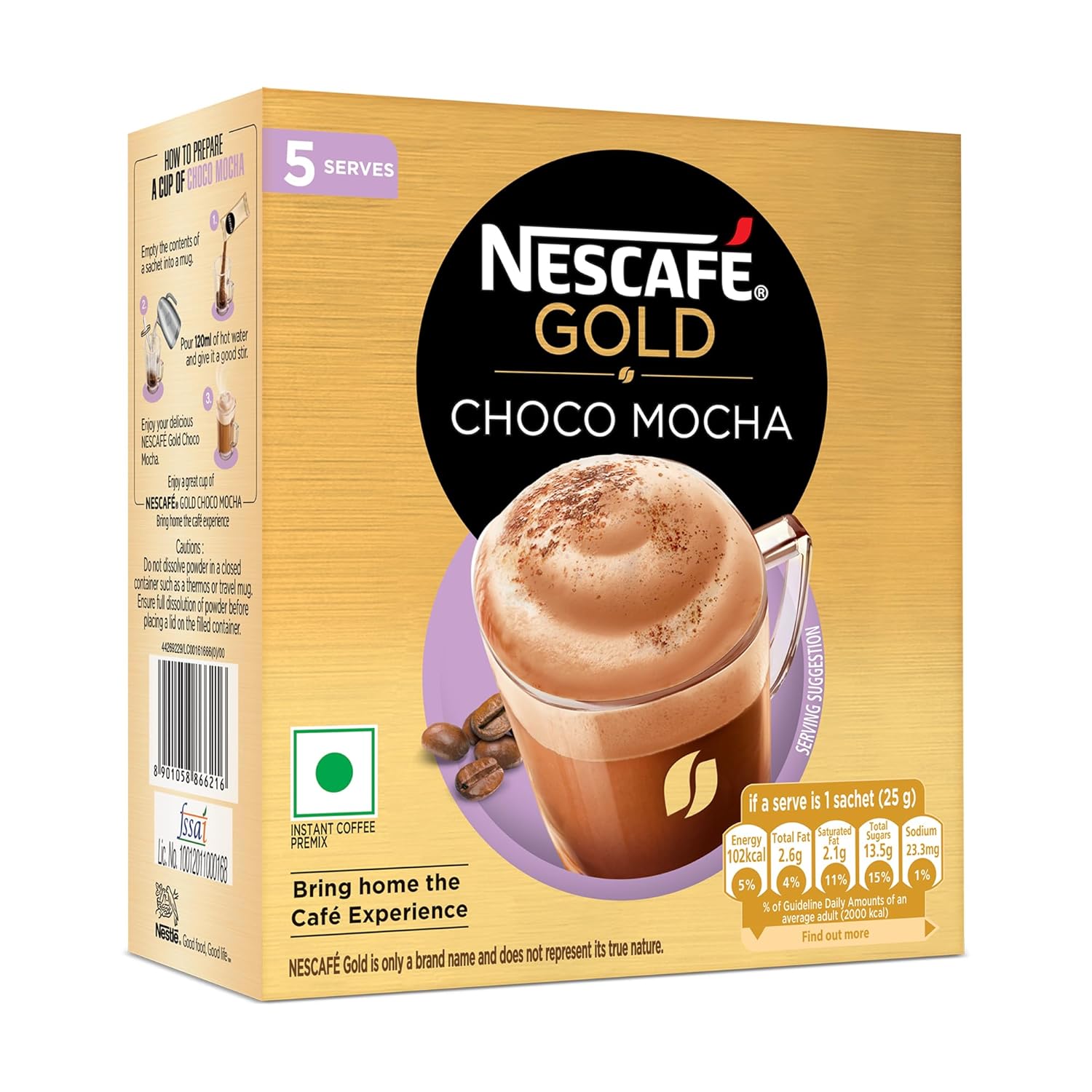 Nestle NESCAFÉ GOLD Premix, Choco Mocha