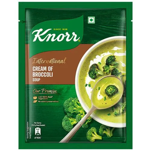 Knorr International Cream of Broccoli Soup - With Real Vegetables 12.5g