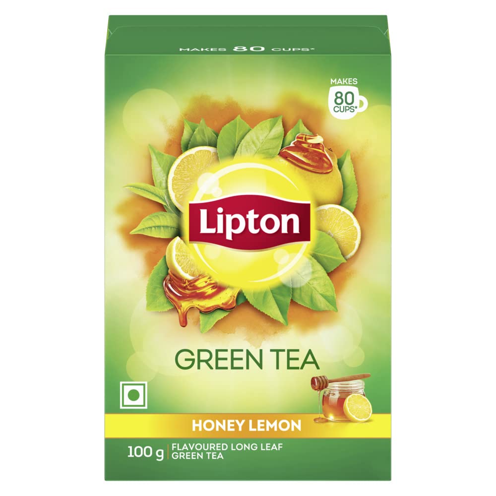 Lipton Honey Lemon Green Tea Bags 100g